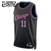 Dres Chicago Bulls Ayo Dosunmu Nike 2025-26 City Edition Crno Swingman - Dječji
